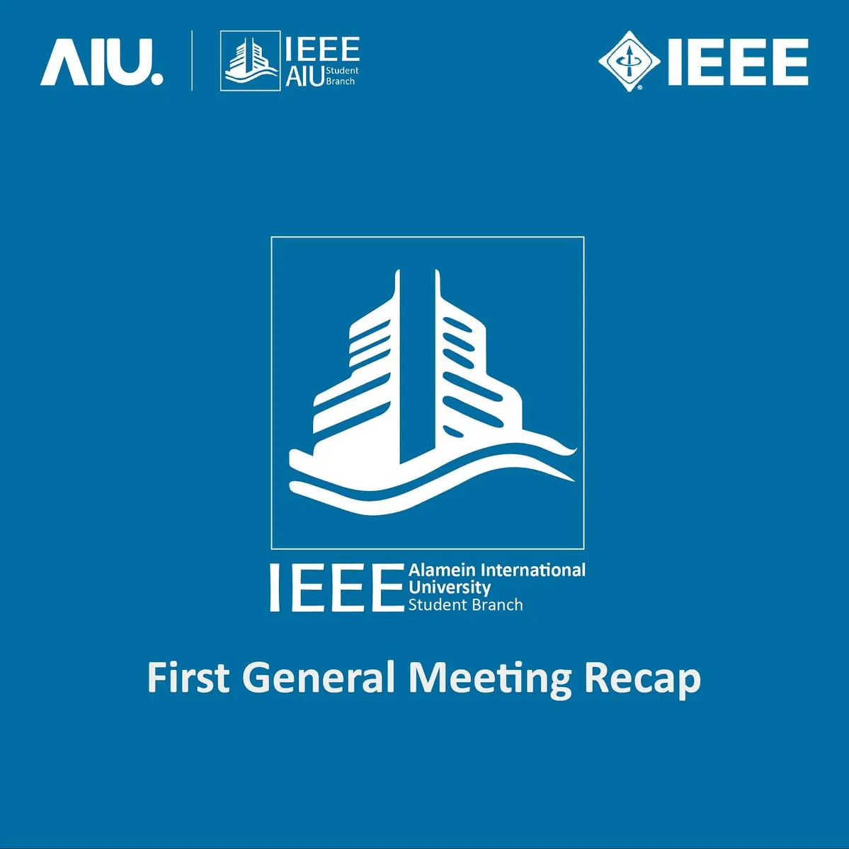 First General Meeting recap artwork